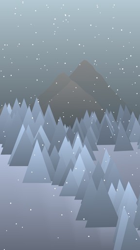 Screenshot dello Schermo Forest sul cellulare e tablet.