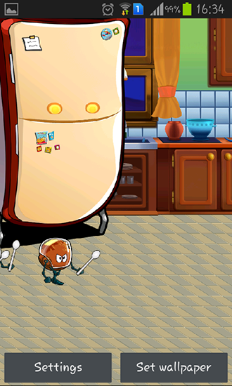 Screenshot dello Schermo Garfield's defense sul cellulare e tablet.
