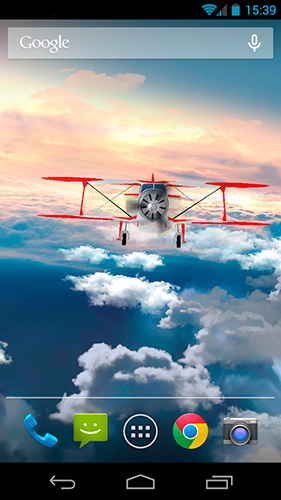 Screenshot dello Schermo Glider in the sky sul cellulare e tablet.