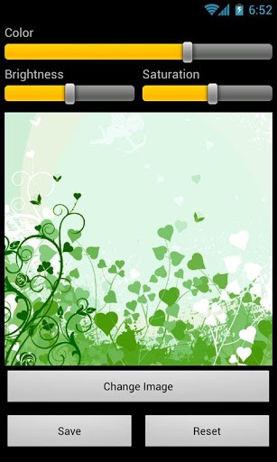 Screenshot dello Schermo Heart and feeling sul cellulare e tablet.