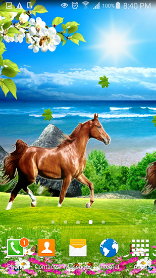 Screenshot dello Schermo Horses by Villehugh sul cellulare e tablet.