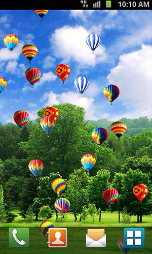 Screenshot dello Schermo Hot air balloon by Venkateshwara apps sul cellulare e tablet.