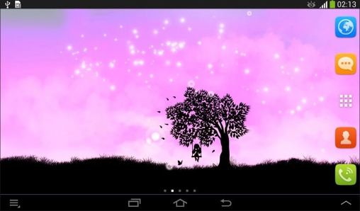 Screenshot dello Schermo Magic touch sul cellulare e tablet.