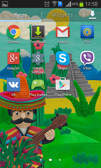 Screenshot dello Schermo Mexico by Kolesov and Mikhaylov sul cellulare e tablet.