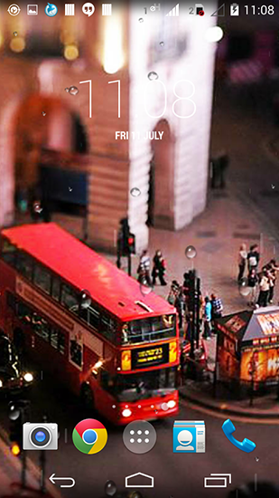 Screenshot dello Schermo Micro city sul cellulare e tablet.