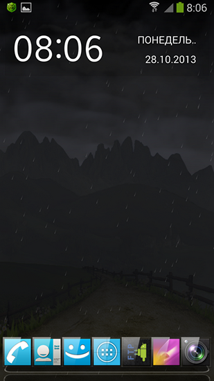 Screenshot dello Schermo Mountain weather sul cellulare e tablet.