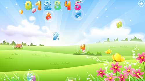 Screenshot dello Schermo Number bubbles for kids sul cellulare e tablet.