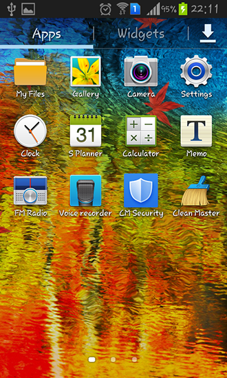 Screenshot dello Schermo Oil painting sul cellulare e tablet.