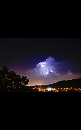 Screenshot dello Schermo Photo sky at night HD sul cellulare e tablet.