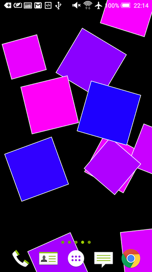 Screenshot dello Schermo Polygon sul cellulare e tablet.