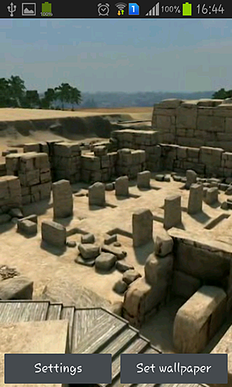 Screenshot dello Schermo Pyramids 3D sul cellulare e tablet.