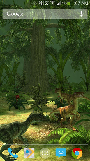 Screenshot dello Schermo Raptor sul cellulare e tablet.