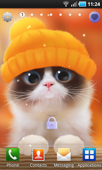 Screenshot dello Schermo Shui kitten sul cellulare e tablet.