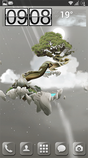 Screenshot dello Schermo Sky islands sul cellulare e tablet.