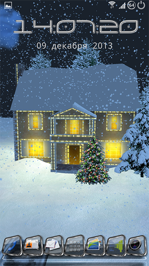 Screenshot dello Schermo Snow HD deluxe edition sul cellulare e tablet.