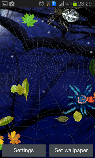 Screenshot dello Schermo Spider sul cellulare e tablet.