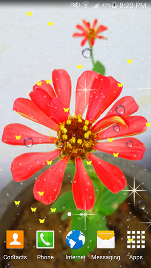 Screenshot dello Schermo Summer flowers by Stechsolutions sul cellulare e tablet.