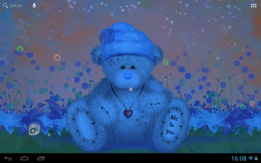 Screenshot dello Schermo Teddy bear sul cellulare e tablet.