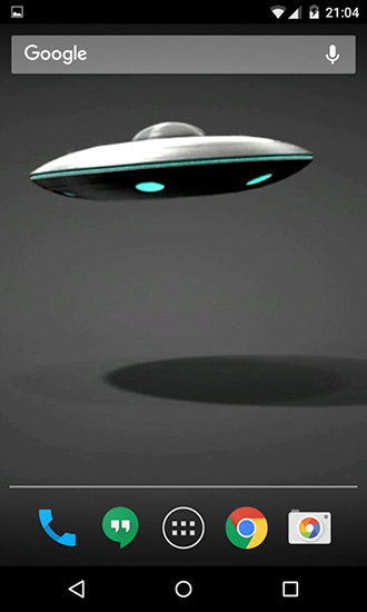 Screenshot dello Schermo UFO 3D sul cellulare e tablet.