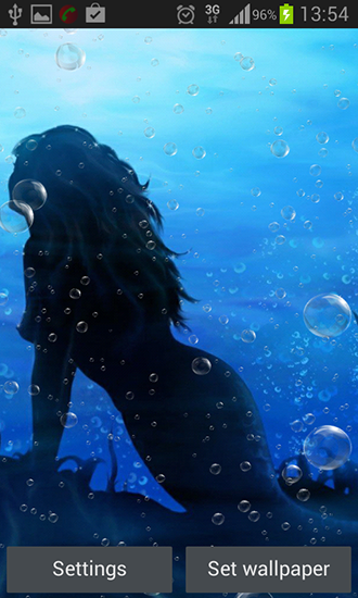 Screenshot dello Schermo Under the sea sul cellulare e tablet.