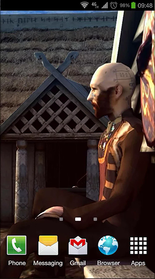 Screenshot dello Schermo Vikings 3D sul cellulare e tablet.