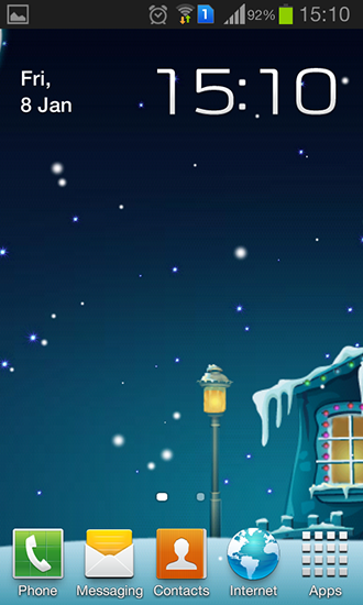 Screenshot dello Schermo Winter by Inosoftmedia sul cellulare e tablet.