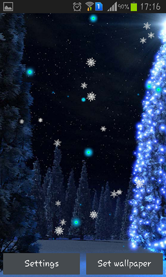 Screenshot dello Schermo Winter holidays 2015 sul cellulare e tablet.