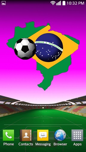 Screenshot dello Schermo Brazil: World cup sul cellulare e tablet.