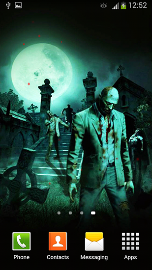 Screenshot dello Schermo Zombies sul cellulare e tablet.