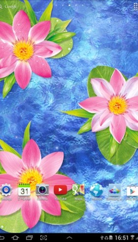 Screenshot dello Schermo Butterflies by Amax LWPS sul cellulare e tablet.