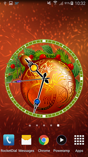 Dreamery clock: Christmas