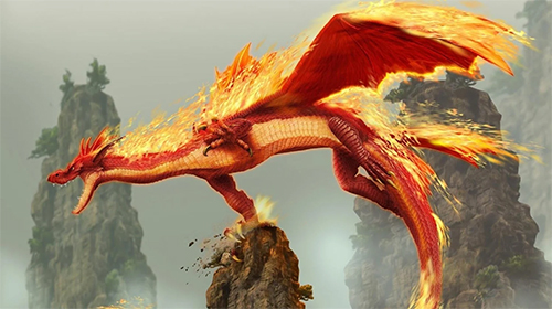 Fire dragon by Amazing Live Wallpaperss