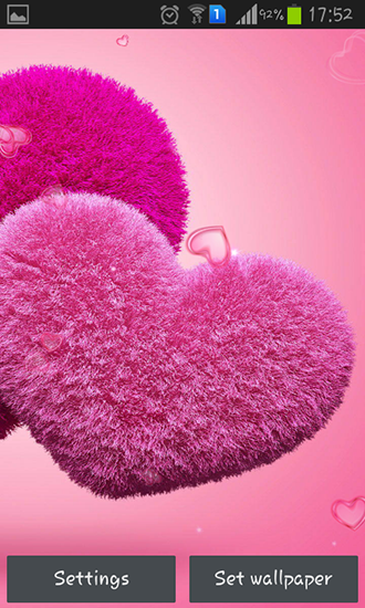 Fluffy hearts
