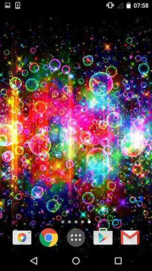 Neon bubbles