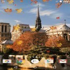 Oltre sfondi animati su Android Christmas 3D, scarica apk gratis Autumn in Paris.