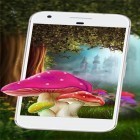 Oltre sfondi animati su Android Sakura pro, scarica apk gratis Cute mushroom.