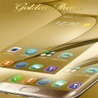 Oltre sfondi animati su Android Galaxies Exploration, scarica apk gratis Gold theme for Samsung Galaxy S8 Plus.