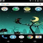 Oltre sfondi animati su Android Dark black, scarica apk gratis Little witch planet.