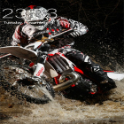 Oltre sfondi animati su Android Juicy live wallpaper, scarica apk gratis Motocross.