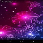 Oltre sfondi animati su Android Motorbike drift, scarica apk gratis Neon flower by Dynamic Live Wallpapers.