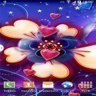 Oltre sfondi animati su Android Deep galaxies HD deluxe, scarica apk gratis Neon hearts by Live Wallpapers 3D.
