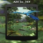 Scaricare Rainforest 3D su Android, e anche altri sfondi animati gratuiti per Samsung Galaxy xCover.