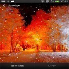 Oltre sfondi animati su Android Christmas moon, scarica apk gratis Snowfall by Live Wallpaper HD 3D.