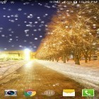 Oltre sfondi animati su Android Girl and rainy day, scarica apk gratis Snowy night by Live wallpaper HD.