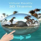 Oltre sfondi animati su Android Metaballs liquid HD, scarica apk gratis Tropical island 3D.