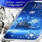 Oltre sfondi animati su Android Shiny Gears, scarica apk gratis Winter snow by 3D HD Moving Live Wallpapers Magic Touch Clocks.