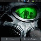 Oltre sfondi animati su Android American clock, scarica apk gratis Army: Gas mask.