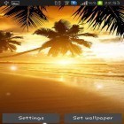 Oltre sfondi animati su Android Stylish backgrounds, scarica apk gratis Beach sunset.