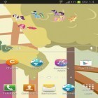 Oltre sfondi animati su Android Neon flower by Dynamic Live Wallpapers, scarica apk gratis Brony.
