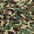 Oltre sfondi animati su Android Rain by My live wallpaper, scarica apk gratis Camouflage.